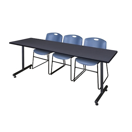Rectangle Training Table, 84
