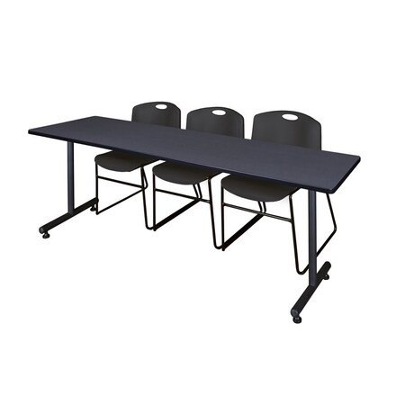 Rectangle Training Table, 84