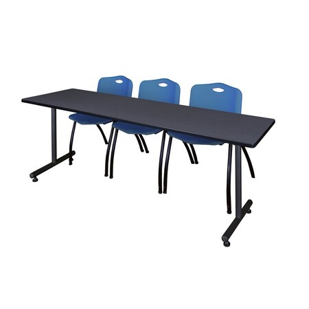 Rectangle Training Table, 84