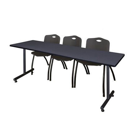 Rectangle Training Table, 84