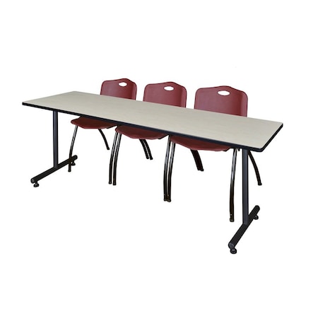 Rectangle Training Table, 84