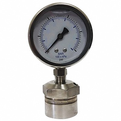 K4223 Pressure Gauge 1/4 in FNPT 0 to 100 psi MPN:KC301L25100/DSM3511