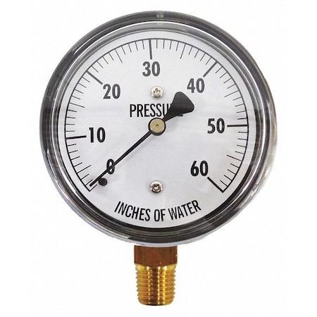 Low Pressure Gauge, Bottom, 60