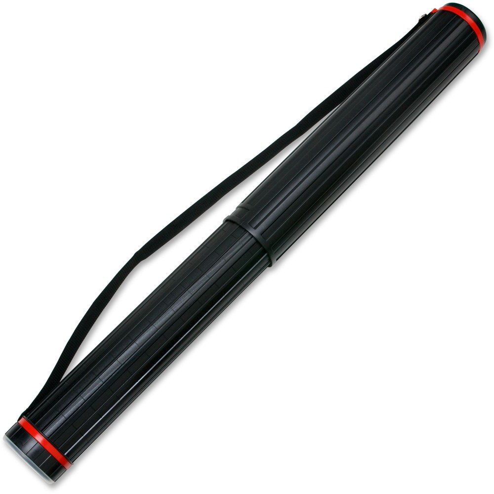 Chartpak 948 72/124 Carrying Case Document - Black - Plastic Body x 3.5in Diameter - 1 Each MPN:RLTUBE