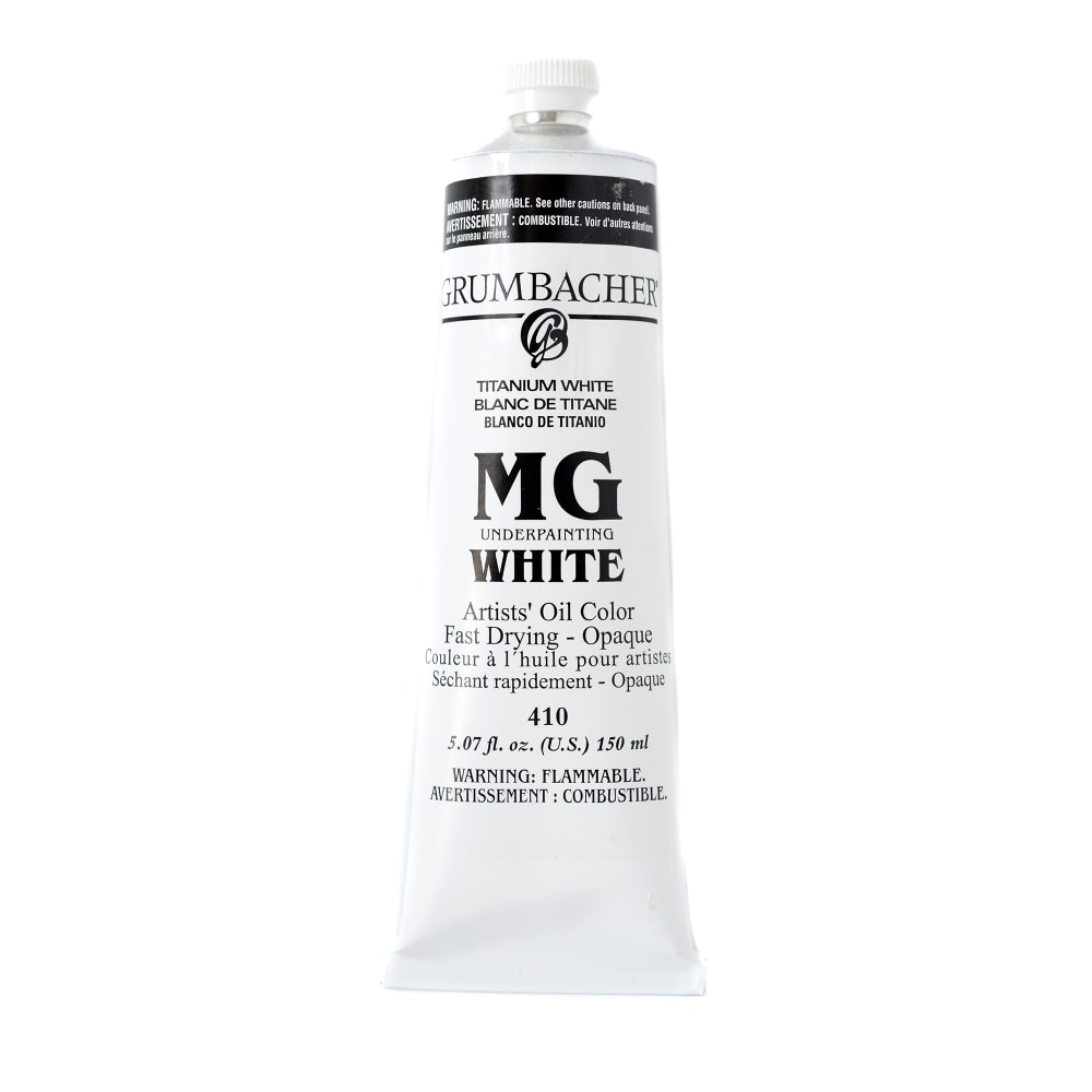 Grumbacher MG Underpainting, 150 mL, White MPN:410