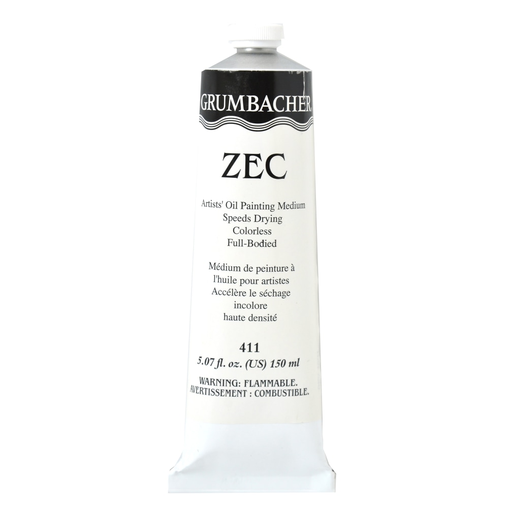 Grumbacher ZEC Colorless Gel Oil Medium, 5.07 Oz MPN:411