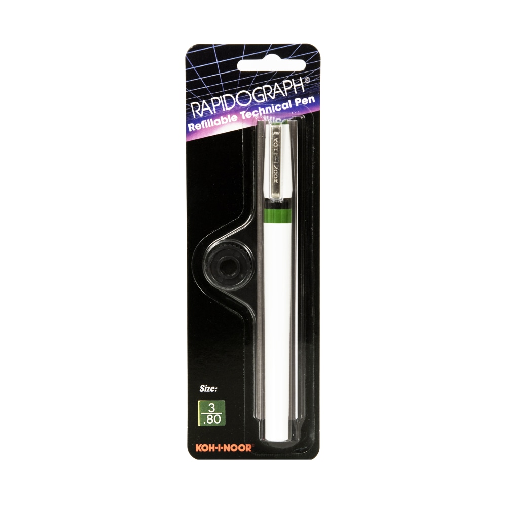 Koh-I-Noor Rapidograph No. 3165 Technical Pen, 0.8 mm MPN:3165.3