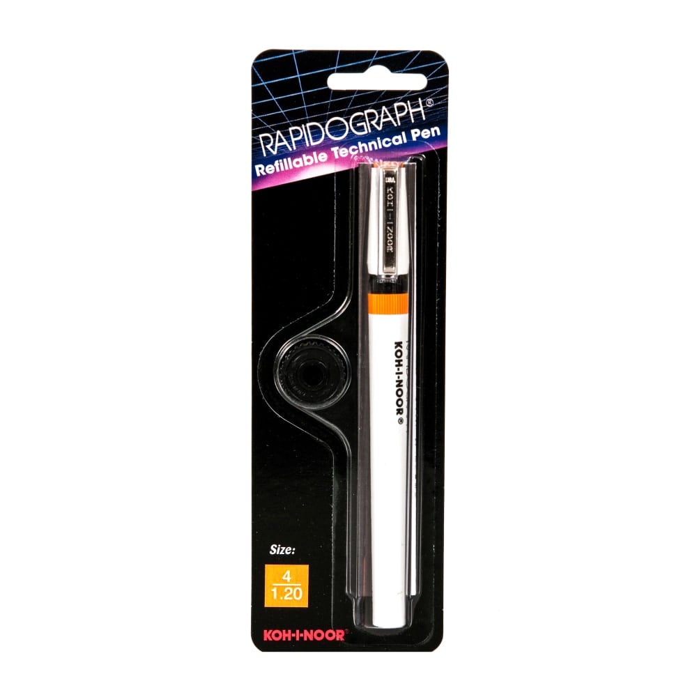 Koh-I-Noor Rapidograph No. 3165 Technical Pen, 1.2 mm MPN:3165.4