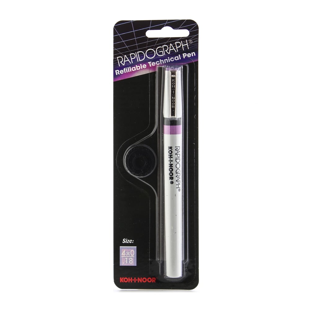Koh-I-Noor Rapidograph No. 3165 Technical Pen, 0.18 mm MPN:3165.4Z