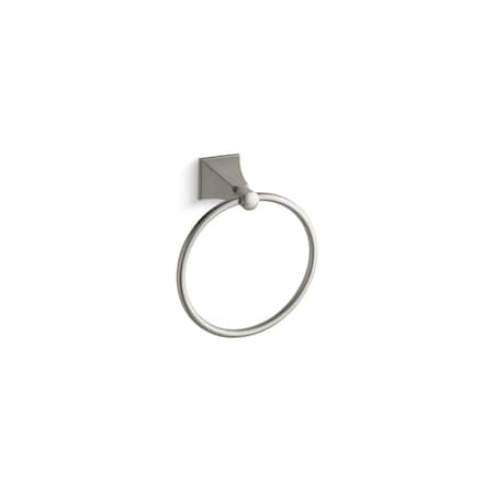 Memoirs Towel Ring With Stately Desig MPN:487-BN