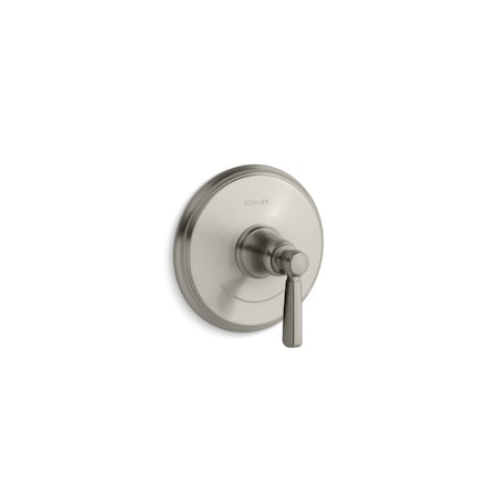 Bancroft Thermostatic Trim With Metal MPN:T10593-4-BN