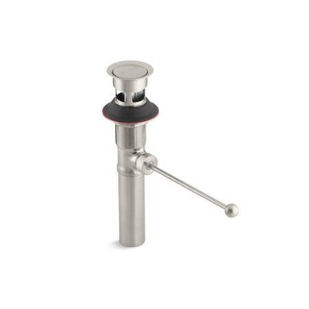 Premier Pop-Up Drain, Exposed, With Over MPN:7114-A-BN