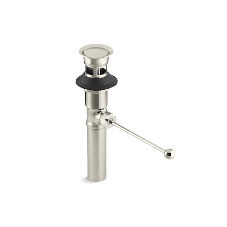 Premier Pop-Up Drain, Exposed, With Over MPN:7114-A-SN