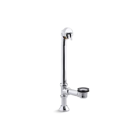 Decorative Bath Drain Adjustable Pop-up Drain, 1-1/2
