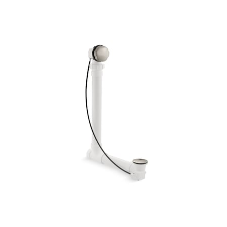 Clearflo Cable Bath Drain With Pvc Tubin MPN:7213-BN