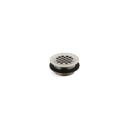 Shower Drain, For Use With Plastic Pipe, MPN:9132-BN