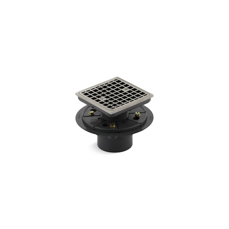 Square Design Tile-In Shower Drain MPN:9136-BN