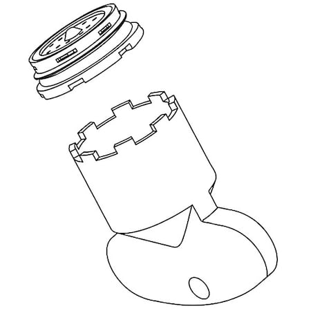 Aerator Kit, 0.5 gpm, Kohler MPN:1378914