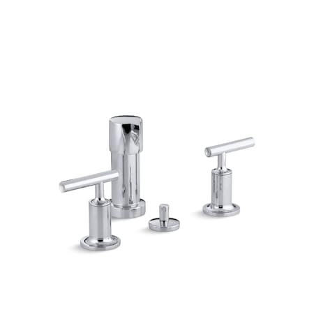 Purist Bidet Faucet With Vertical Spr MPN:14431-4-CP