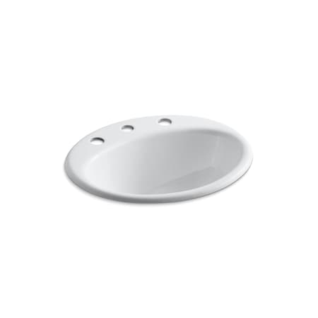 8 in Mount, 3 Hole Farmington Self-Rimming Lavatory With MPN:2905-8-0