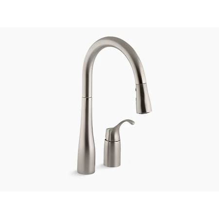 Simplice Two-Hole Kitchen Sink Faucet MPN:647-VS