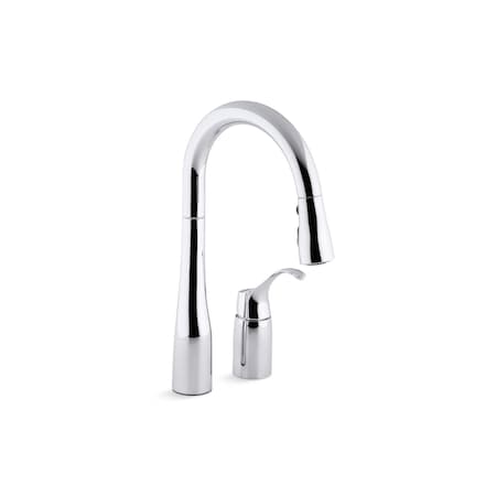Simplice Two-Hole Kitchen Sink Faucet MPN:649-CP