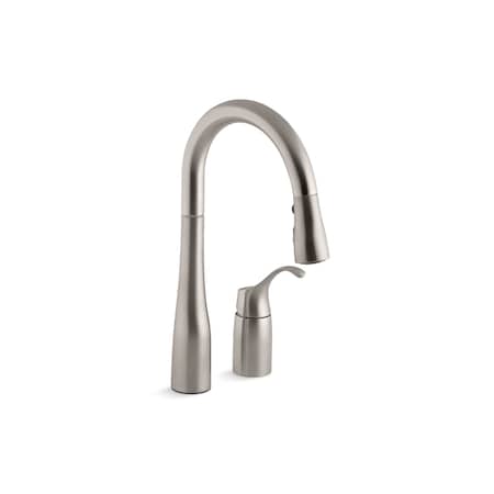 Simplice Two-Hole Kitchen Sink Faucet MPN:649-VS