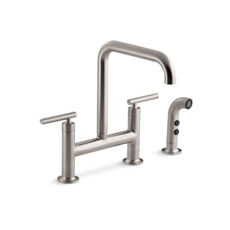 Purist Deck-Mount Bridge Faucet With MPN:7548-4-VS