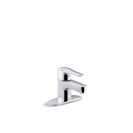 0 in Mount, 1 Hole July Single-Handle Bathroom Sink Fau MPN:98146-4-CP
