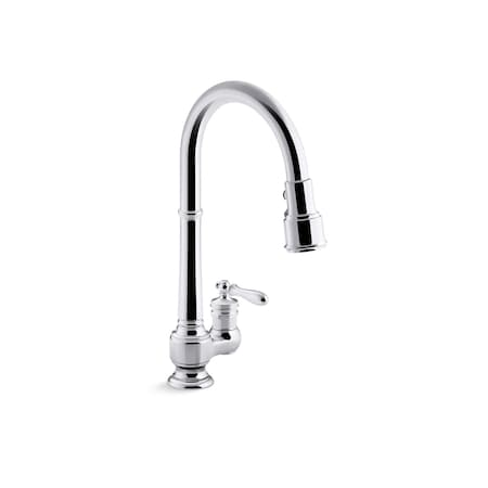 Artifacts Single-Hole Kitchen Sink Fa MPN:99260-CP