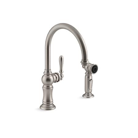 0 in Mount, 1 Hole Artifacts 2-Hole Kitchen Sink Faucet MPN:99262-VS