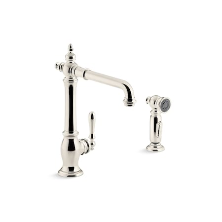 Artifacts 2-Hole Kitchen Sink Faucet MPN:99265-SN