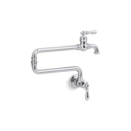 Artifacts Single-Hole Wall-Mount Pot MPN:99270-CP