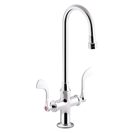 Gooseneck Bathroom Faucet, Manual MPN:K-100T70-5ANL-CP