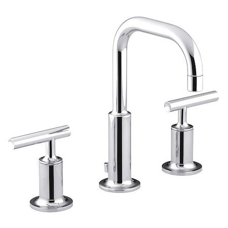 Manual Gooseneck Bathroom Faucet, 8