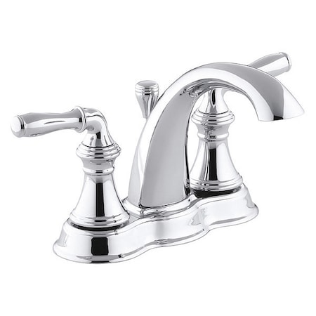 Manual Low Arc Bathroom Faucet, 4