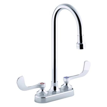 Gooseneck Bathroom Faucet, Manual MPN:K-400T70-5AKL-CP