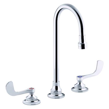 Gooseneck Bathroom Faucet, Manual MPN:K-800T70-5ANL-CP