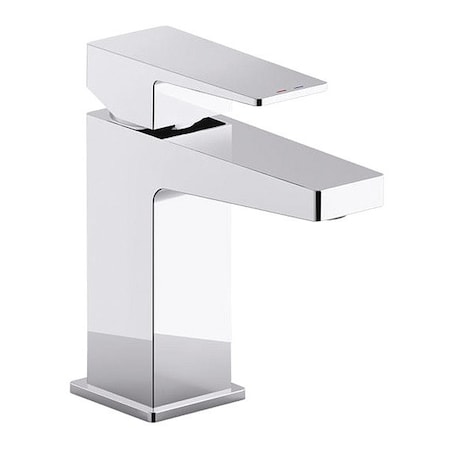Single Handle Single Hole Mount, 1 Hole Low Arc Bathroom Faucet, Polished chrome MPN:K-99760-4-CP