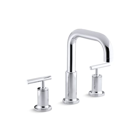 Purist Deck-Mount High-Flow Bath Fauc MPN:T14428-4-CP