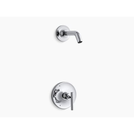 Purist® Rite-Temp® Shower Valve Trim With Lever Handle, Less Showerhead MPN:TLS14422-4-CP