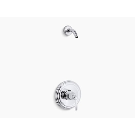Devonshire® Rite-Temp® Shower Valve Trim With Lever Handle, Less Showerhead MPN:TLS396-4-CP