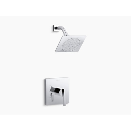 Honesty® Rite-Temp® Shower Valve Trim With Lever Handle And 2.0 Gpm Showerhead MPN:TS99764-4-CP