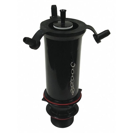 Flush Valve, Plastic, Black, Fits Kohler MPN:1142714