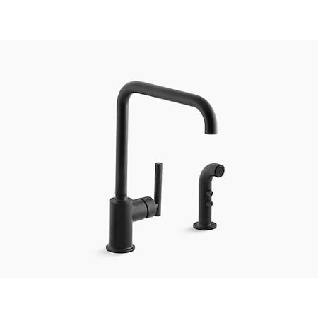 Purist® Primary Swing Spout With Spray MPN:7508-BL