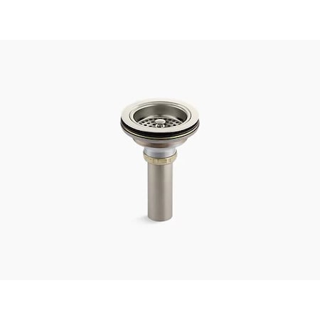 Duostrainer® Sink Strainer With Tailpiece MPN:8801-SN