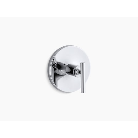 Purist® Thermostatic Valve Trim With Lever Handle, Valve Not Included MPN:T14488-4-CP