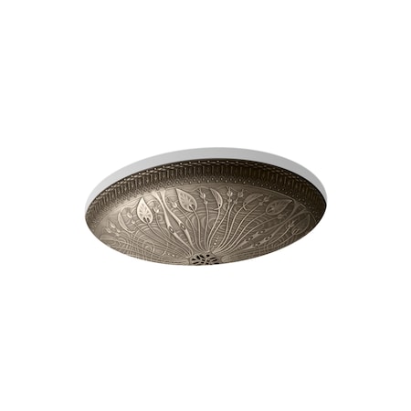 Lilies Lore Cast Bronze Under-Mount B MPN:14297-MP1