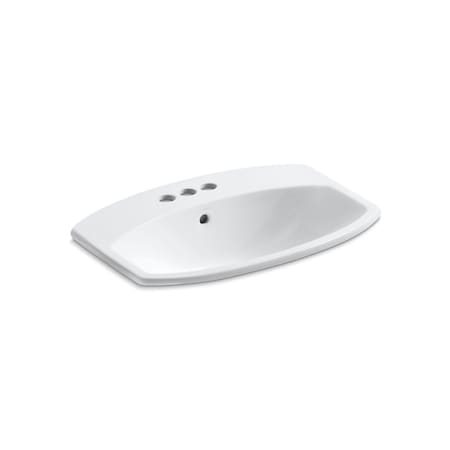 Cimarron Self-Rimming Lavatory With 4 MPN:2351-4-0