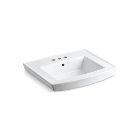 Archer Pedestal Lavatory Basin With 4 MPN:2358-4-0
